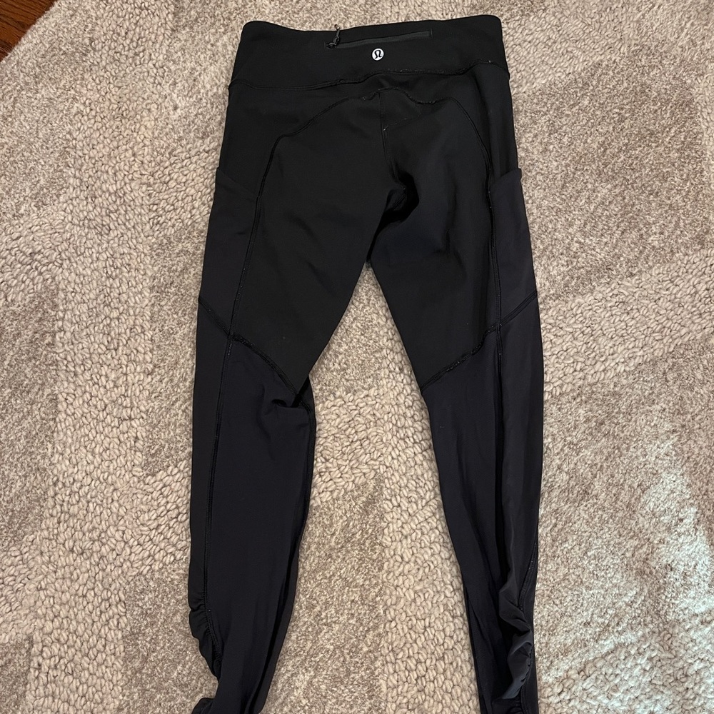 Lululemon black leggings- Size 4